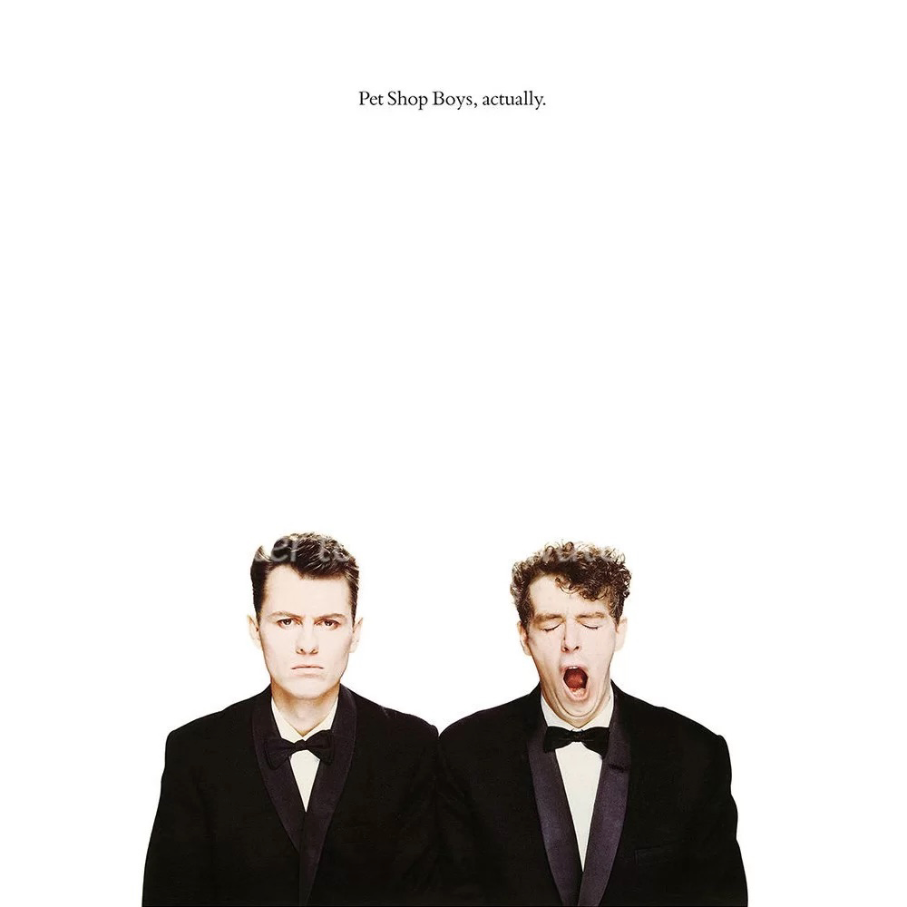 Cover des Pet-Shop-Boys-Albums ACTUALLY