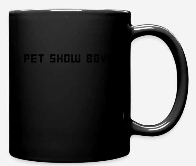 Pet Show Boys Tasse Black Ice